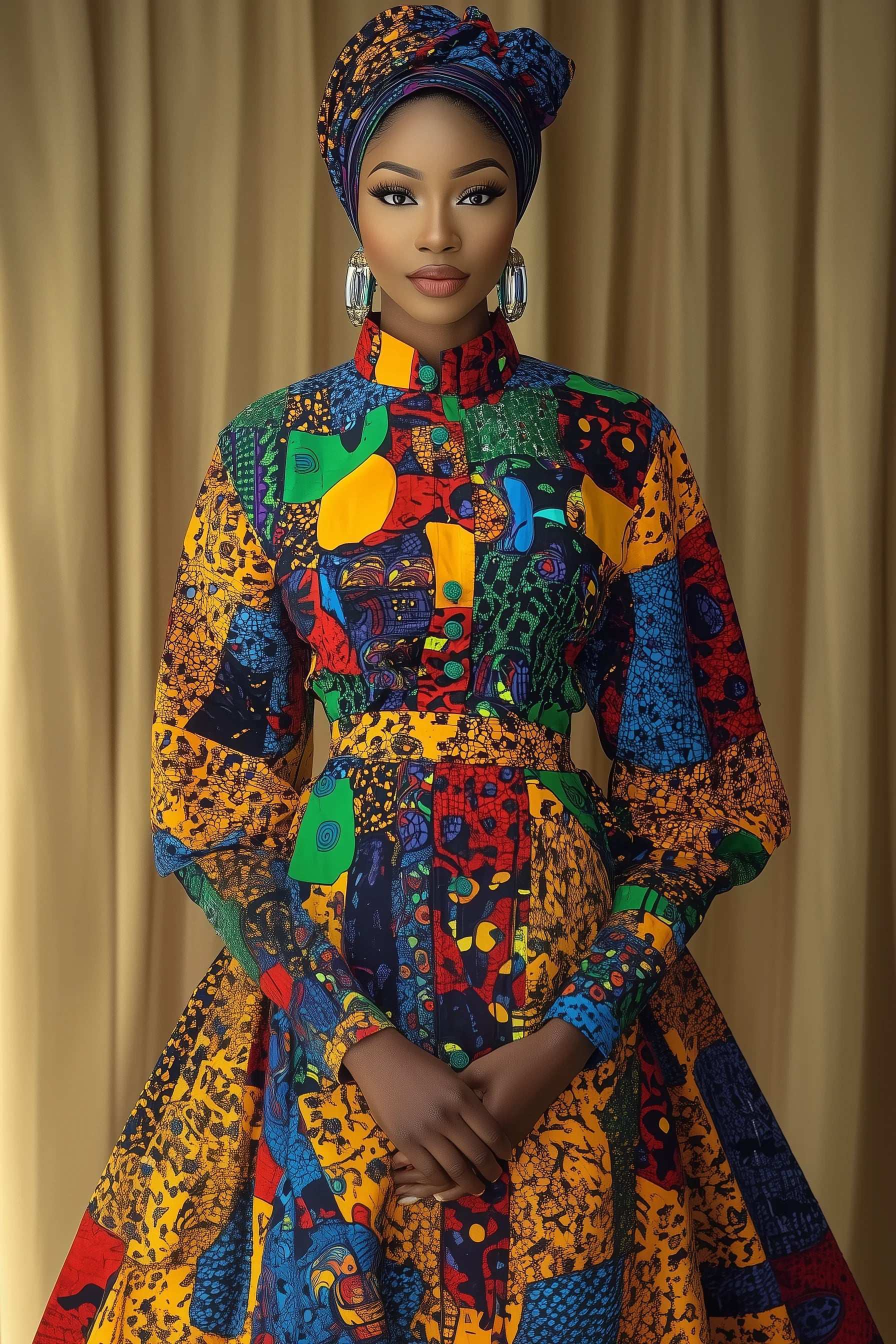 Image for Ankara Dress attire