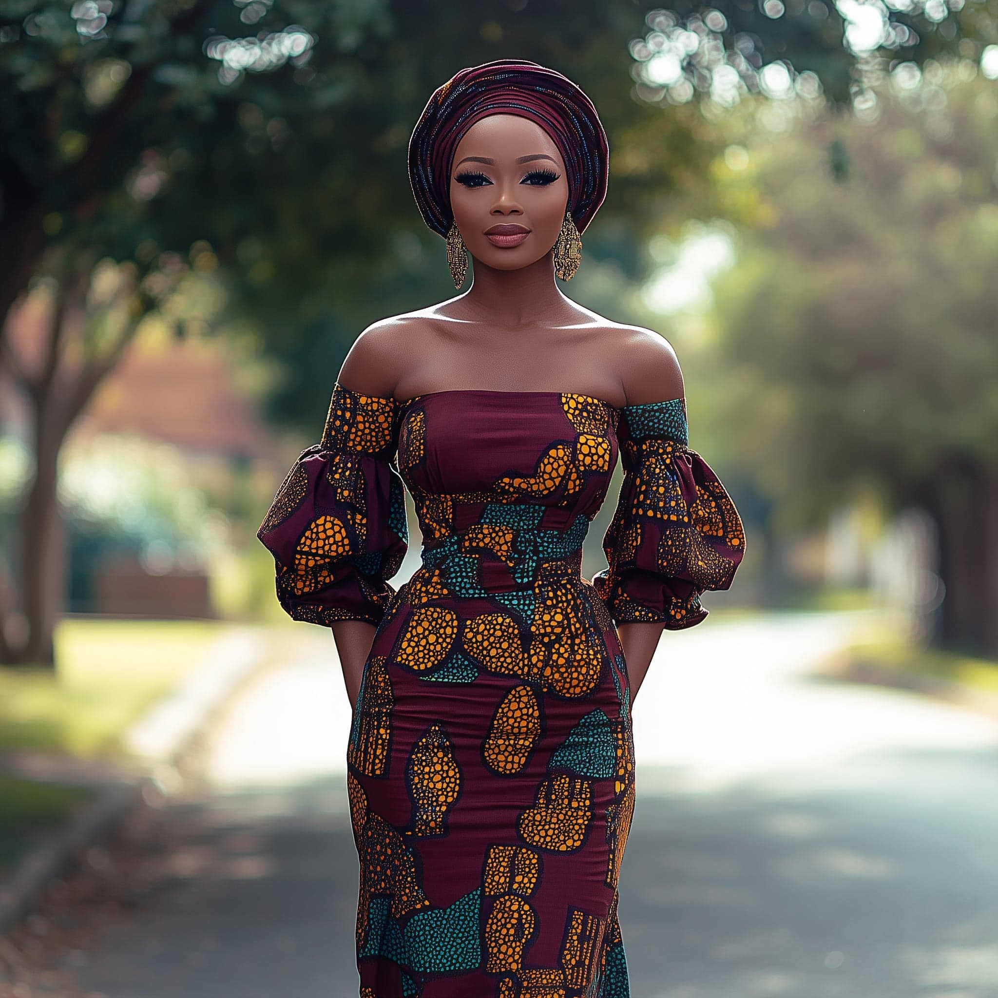 Image for Ankara Dress attire
