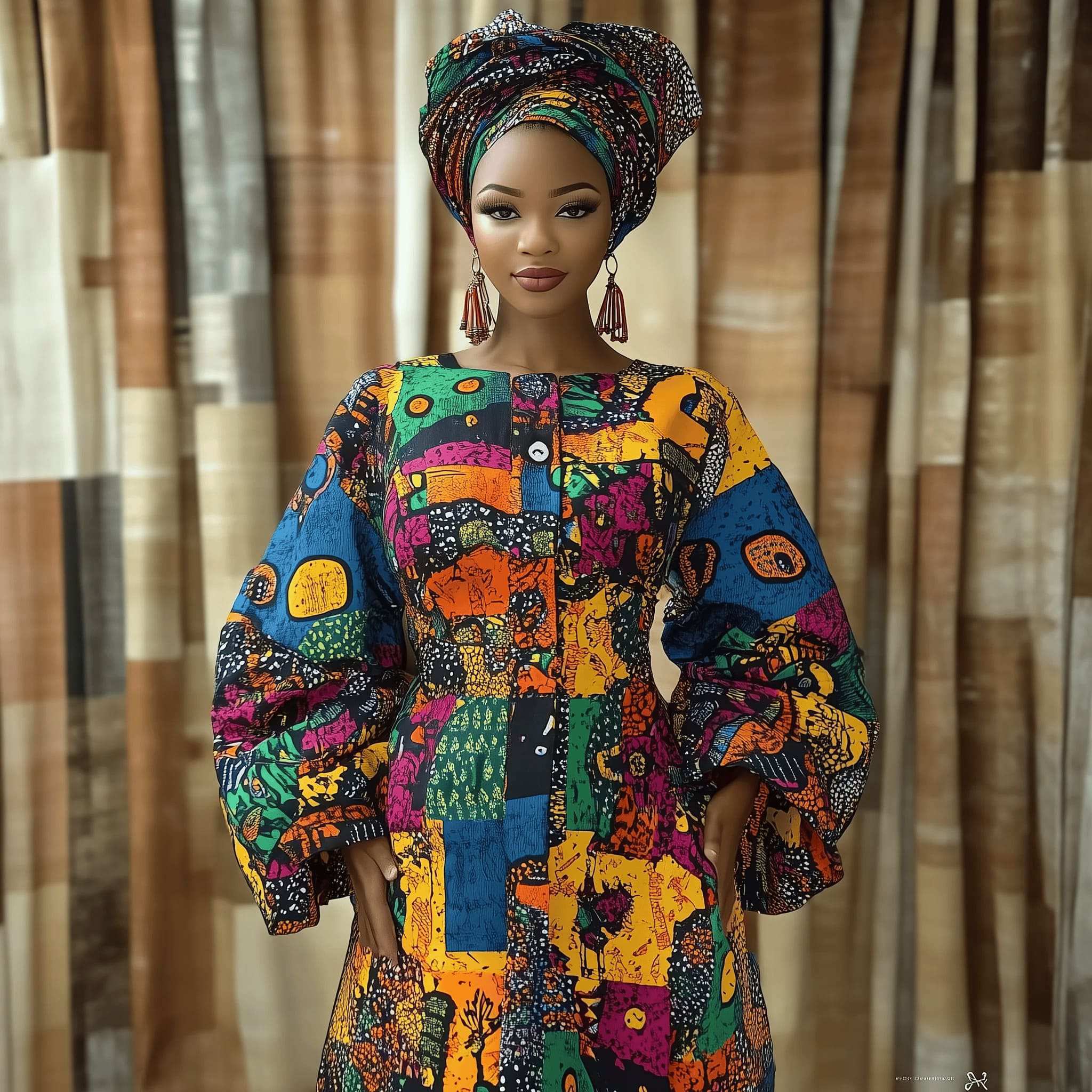 Image for Ankara Dress attire