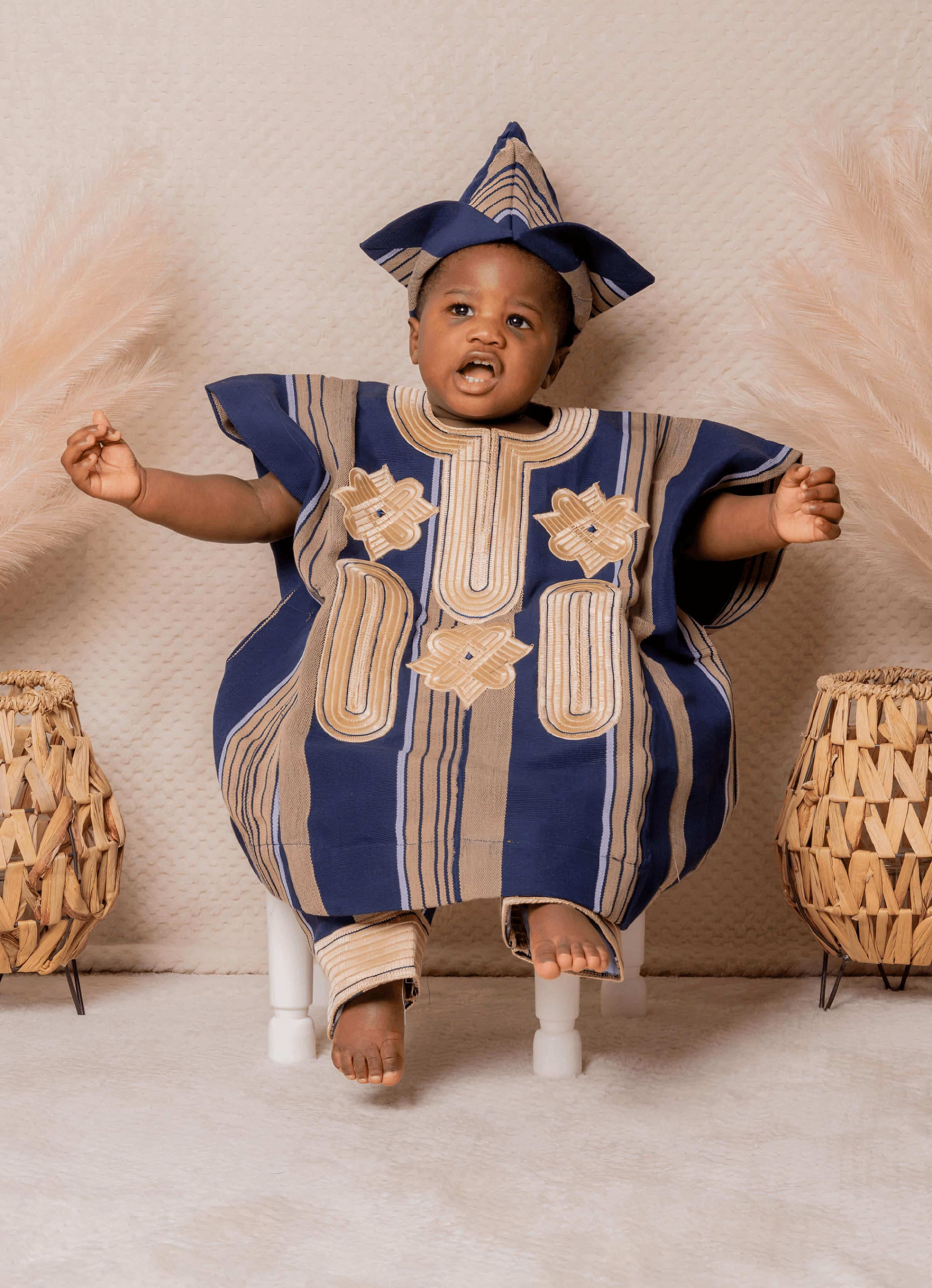 Image for junior aso oke attire